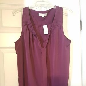 Sleeveless blouse